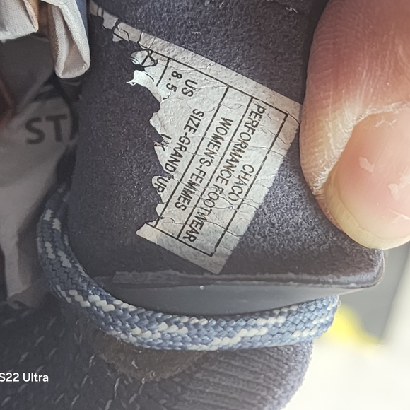 Chaco Gray and Black Athletic Shoes - Picture 8 of 8